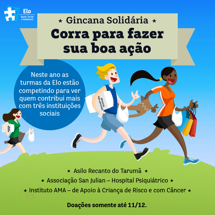 Gincana Ecociente será lançada no próximo sábado (17)